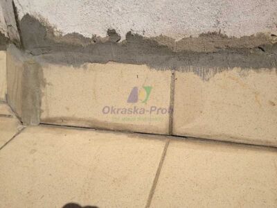 Вода через трещины уходит под плитку Вода через трещины уходит под плитку