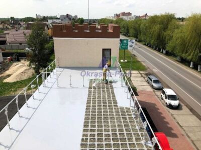 Гидроизоляция поверх плитки 1-й слой